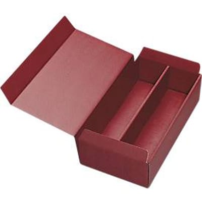 Geschenkdoos om wijn te verzenden, 2 stuks, bordeaux, 25 stuks