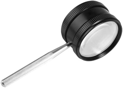 Dailygoods - 35X Hand-held Vergrootglas voor Lees- en Observatiedoeleinden