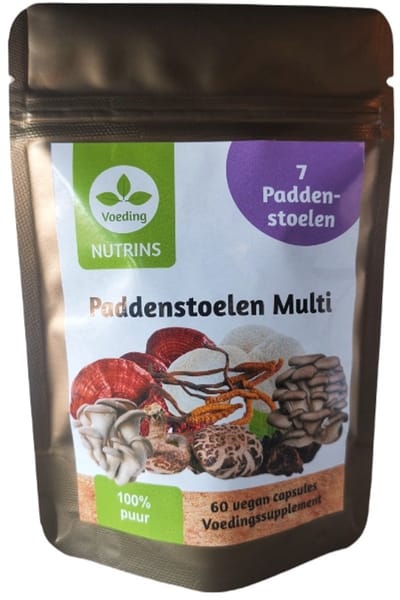 Nutrins Zeven paddenstoelen capsules