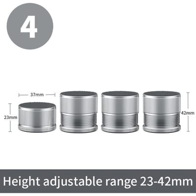 Rehausseurs Robuste Protection Anti-Vibrations Pieds de Meubles Multi-Fonction Haute Qualité Pieds de Meubles de Maison Accessoires Lit Réglable