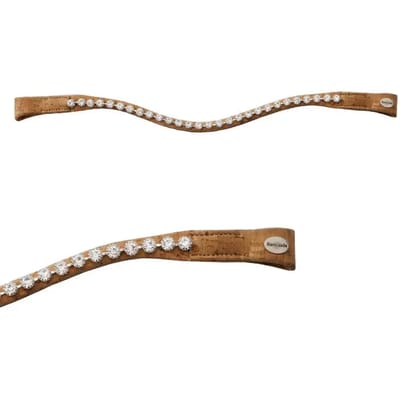 Veganistisch paardenbeenband Kavalkade Cortica Strass