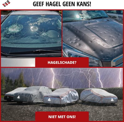 Walser Auto-hagelbeschermhoes Perma Protect - hagel bescherming dekzeil waterafstotend - hagelbeschermende garage voor auto Maat 5 zilver