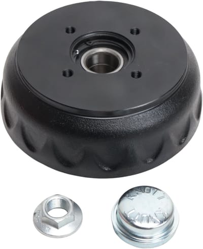 Knott remtrommel - 200x50 mm - 4x100 - inclusief flensmoer en naafdop
