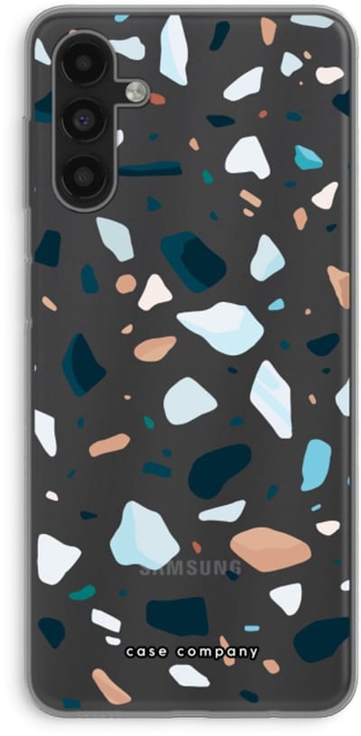 Case Company® - Hoesje geschikt voor Samsung Galaxy A04s hoesje - Terrazzo N°13 - Soft Cover Telefoonhoesje - Bescherming aan alle Kanten en Schermrand