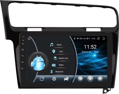 Autoradio met bluetooth - Carplay - Voor VW Golf 7 (2013-2017) - Geschikt voor Apple en Android - Stereo - Navigatie - Navigatiesysteem auto - 2GB 32GB