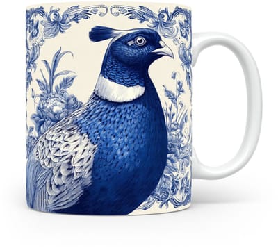 Mok Fazant Beker voor koffie of tas voor thee, cadeau voor dierenliefhebbers, moeder, vader, collega, vriend, vriendin, kantoor, opa, oma, hond, kerst, sinterklaas, verjaardag