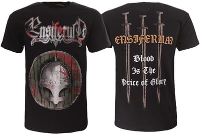 Ensiferum Blood Is The Price of Glory T-Shirt - Officiële Merchandise - S