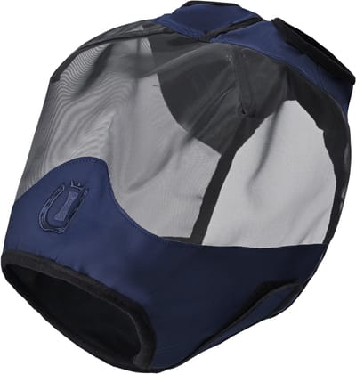Imperial Riding - Vliegenmasker Fly Shield - Navy - Maat Cob