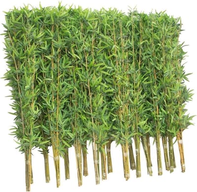 Kunst bamboe - Nep plant - Buiten decoratie - Realistisch uiterlijk - Tot 2 meter - Groen