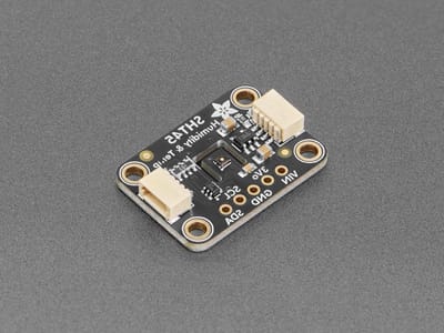 Temperatuur Luchtvochtigheidssensor - Meetinstrument Digitaal - Nauwkeurig Meten - I2C Interface - ±0.1°C Nauwkeurigheid - Groen