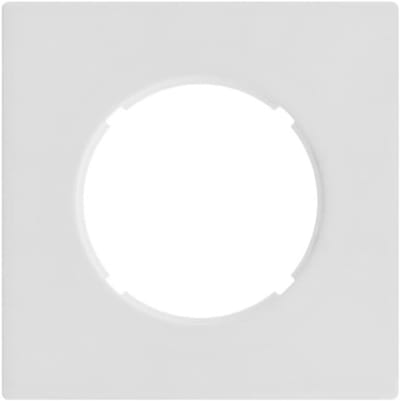 Drukknop Wit - Schakelaar Knop - Verlichting Bediening - Glanzende Afwerking - Inbouw - Wit