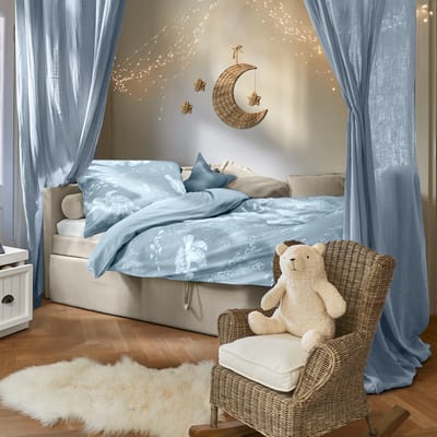 LOBERON Beddengoed Lomencia blauw