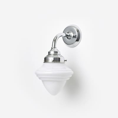 Wandlamp Acorn Small Curve Chroom - Art Deco Trade