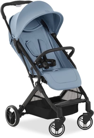Reisbuggy - Compacte kinderwagen - Comfortabel reizen - Lichtgewicht met ligfunctie - Tot 25 kg - Blauw