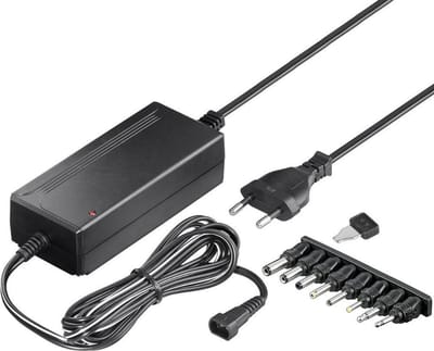 Universele Ac / Dc adapter - 3000mA - 1.8 meter - Zwart - Allteq