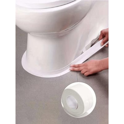 Waterdichte Afdichtingstape Voor Keuken/Badkamer/Toilet/Tegelvoegen En Hoeken White - 500 cm / 196.9 Inches veelkleurig