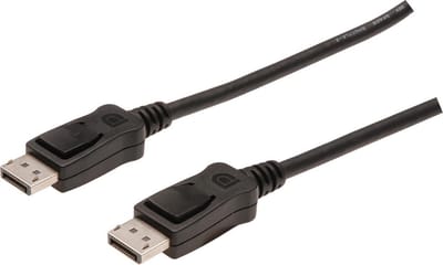 Digitus Serie - DisplayPort Kabel - 4K 60Hz UHD - Zwart - 1m