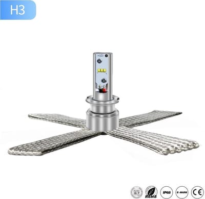 H3 Set Led G10 koplampen set 8.000 lumen copperflex
