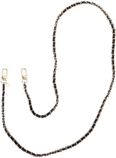 xoxo Wildhearts telefoonkoord - Classic Chain - Black - Lang koord - Geschikt voor iPhone - Geschikt voor Samsung - Universeel - Phone cord - Telefoonketting - Koord voor telefoon - Telefoon hanger schakelketting - Zwart