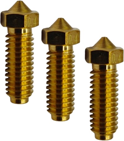 Messing Volcano voor Anycubic, kobra2 0.4mm 3 stuks nozzle 3d printer