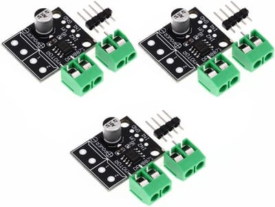 Motor Driver Module - H-brug Controller - Robotica Projecten - Uitgebreide Bescherming - 3 stuks - Zwart