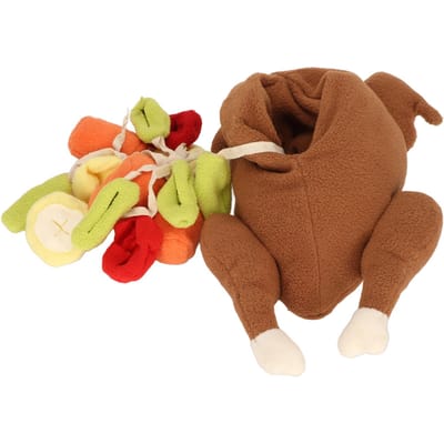 Halloween Gebraden Kalkoen Groente Snuffelspeelgoed Huisdieren Verbergen Voedsel Lekkage Consumptie Fysieke Training multi