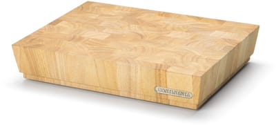 Continenta Hakblok - Rubberwood - 40 x 30 x H 7,3cm