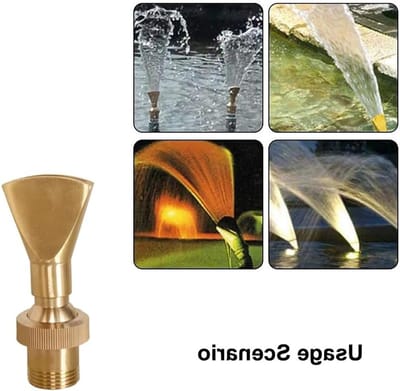 Waterfontein Spuitkop voor Tuinfonteinen DN15 DN20 DN25 - Decoratieve Waterdisplay Accessoires, Spuitkop voor Fonteinen, Tuinaccessoires