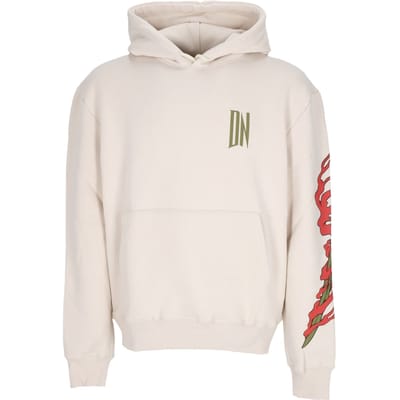 Ryu Dragon Hoodie Beige Herenhoodie