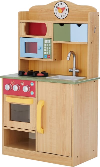 Teamson Kids Houten Speelkeuken Met Accessoires - Kinderspeelgoed - Rollenspel Speelgoed