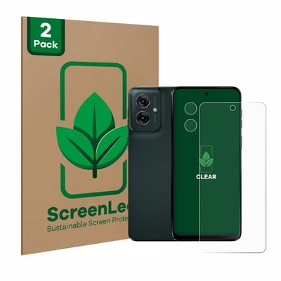 2 Stuks Screenprotector voor Motorola Moto G55 (Voor+Camera) - Hoogwaardige Beschermfolie transparant
