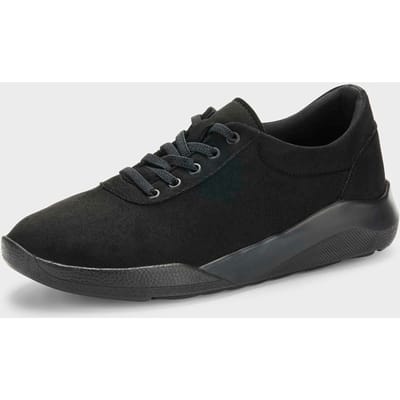 Lichte sneakers met softtouch - zwart - Gr. 36 van Goldner Fashion