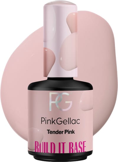 Pink Gellac Builder Gel - Build it Base Tender Pink - Roze Gellak - Pink GellacÂ´s Versie van Builder in a Bottle - 15 ml
