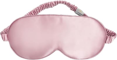 Slaapmasker voor Vrouwen en Mannen - Comfortabel Slaapbril 19Momme Stof - Roze