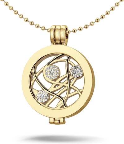 Montebello Ketting Alexandia G - 316L Staal - ∅35mm - Coin - 3-delig - 80cm