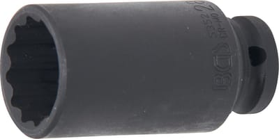 BGS Kracht dopsleuteldop twaalfkant 1/2 28 mm