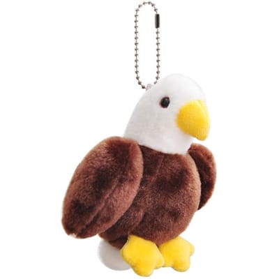 10-50 Stuks Stuffed Animal Witkopzeearend Witkopzeearend Zwaan Pelikaan Gier Toekan Pluche Speelgoed Vogel Stuffed Animal Sleutelhanger voor Kinderen Cadeau 10 PCS
