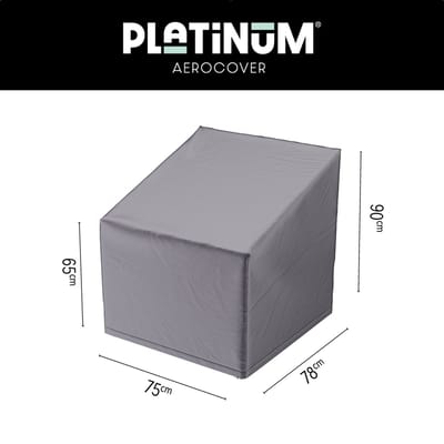 Platinum AeroCover - Loungestoelhoes - 75x78x65/90cm - Ademend - Waterproof - Hoge kleurechtheid
