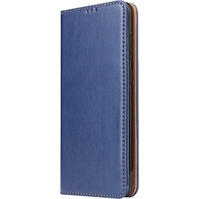 Fierre Shann Samsung Galaxy S20 Slim Wallet Hoesje Blauw