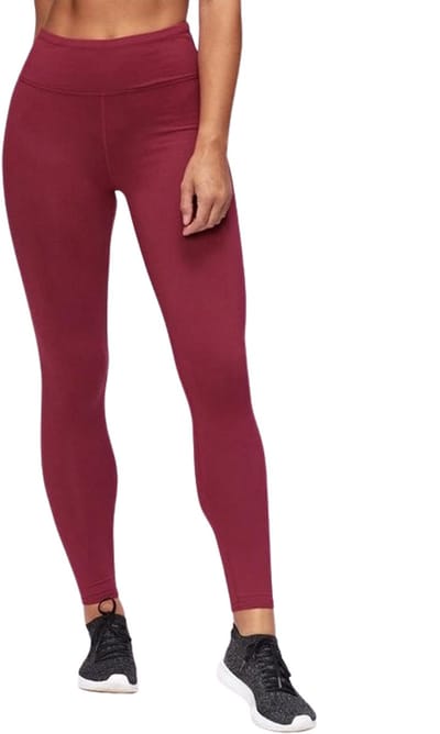 Premium kwaliteit Dames Thermo Fleece Legging - Rood - Maat XXL