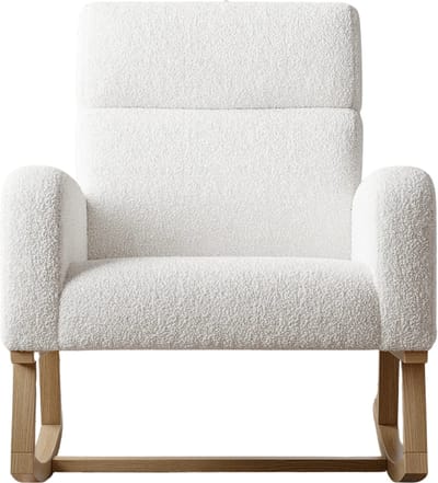 Benelux Select Schommelstoelen – Schommelstoel Babykamer – Schommelstoel Teddy – Ruime Zitting - Tot 150kg - 9,2 x 78,5 x 87 cm