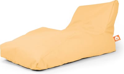 Whoober loungestoel zitzak Bali XL outdoor crème - Wasbaar - Voor binnen en buiten