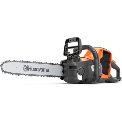 Husqvarna 242i accu-kettingzaag – hoge prestaties, robuuste heavy-duty constructie, emissievrij voor groot brandhout en velwerkzaamheden rondom het huis (zonder accu en oplader).