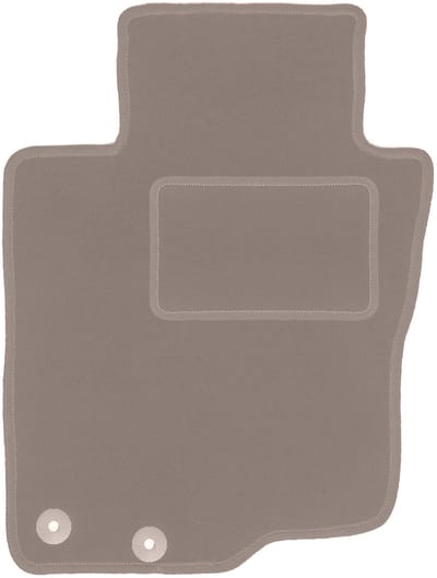 Beige bestuurdersmat voor: Toyota Hilux VIII pick-up (2015-)