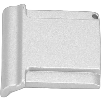 Cache-griffe porte-accessoires compatible avec les appareils photo GR3 GR3X GR3X HDF GR4 Protection de griffe porte-accessoires en métal anti-poussière Noir argenté