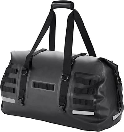 Motortas Zittas - Waterdichte Bagage - Motor Toeren - Grote Capaciteit - 50L - Zwart