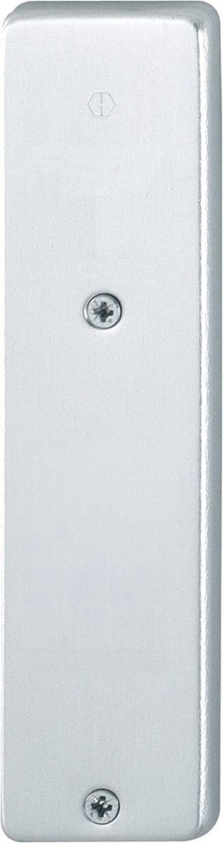 Hoppe binnendeurschild 202kp geheel blind 165x42mm f1 per paar ( a 1 pr )