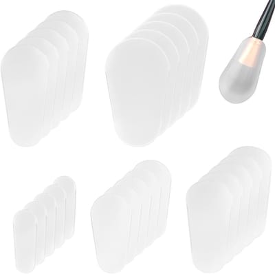 Make-upkwastenbescherming set van 25 stuks, transparant en stofdicht, ideaal voor reizen en opslag, professionele accessoires voor cosmetica