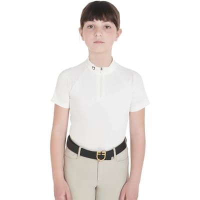 Meisjes trainingsshirts voor paardrijden Equestro Technical