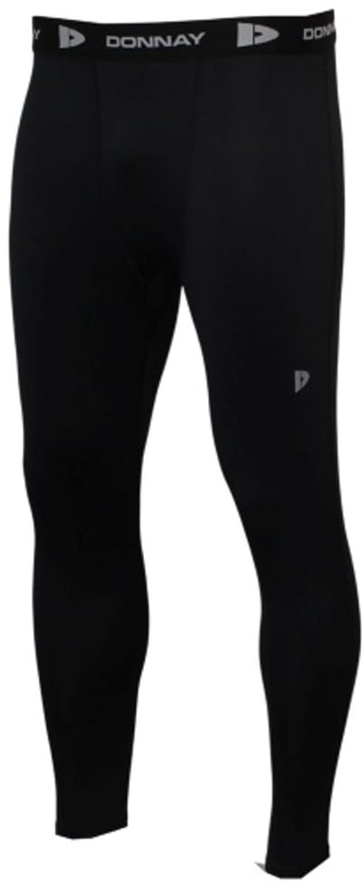 Donnay - Compressie Legging - Thermo/Sportlegging - Heren - Black (020) - maat S